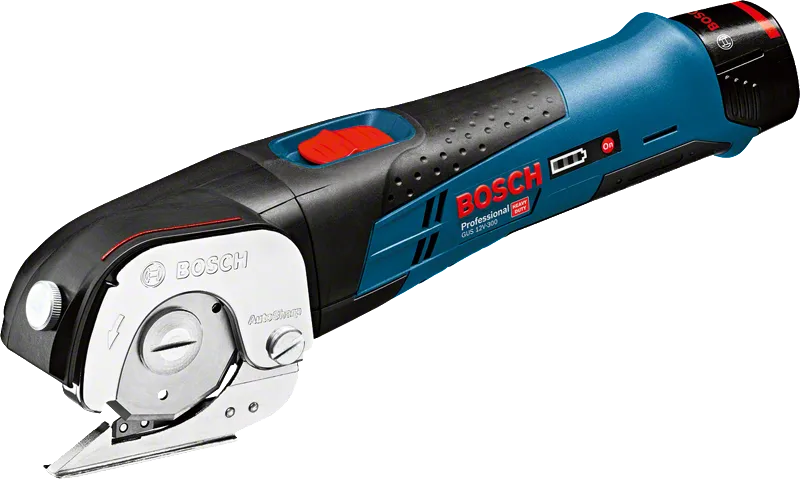 Bosch 12V-300 無線萬用剪刀，用於切割。.