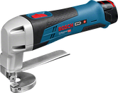 BoschGSC 12V-13 無線金屬剪，用於切割鋼材。