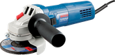 帶有側手柄的BoschGWS 750-100 角磨機。