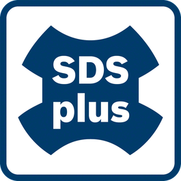 SDS plus夾頭 最佳功率傳輸。 2－4kg等級的鎚鑽。