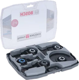 Bosch5 件木材和金屬多功能切割工具組（盒裝）。