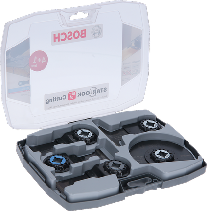 Bosch5 件木材和金屬多功能切割工具組（盒裝）。.