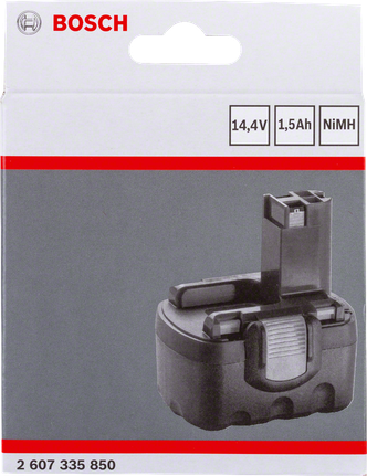 Bosch鎳氫14.4V 1.5Ah電池組，適用於LD工具。
