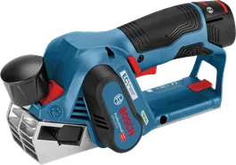 Bosch 12V-20 無線刨床，用於刨木。.