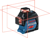 Bosch 3-80 雷射調平工具，具有 360° 線投影。