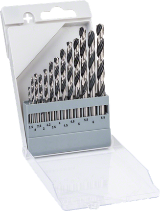 Bosch高速鋼麻花鑽頭 PointTeQ 13 件組（盒裝）.