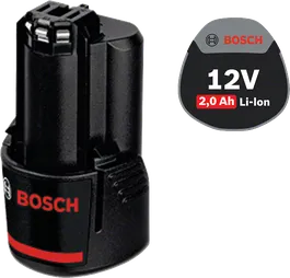 Bosch 2.0Ah 鋰離子電池。.
