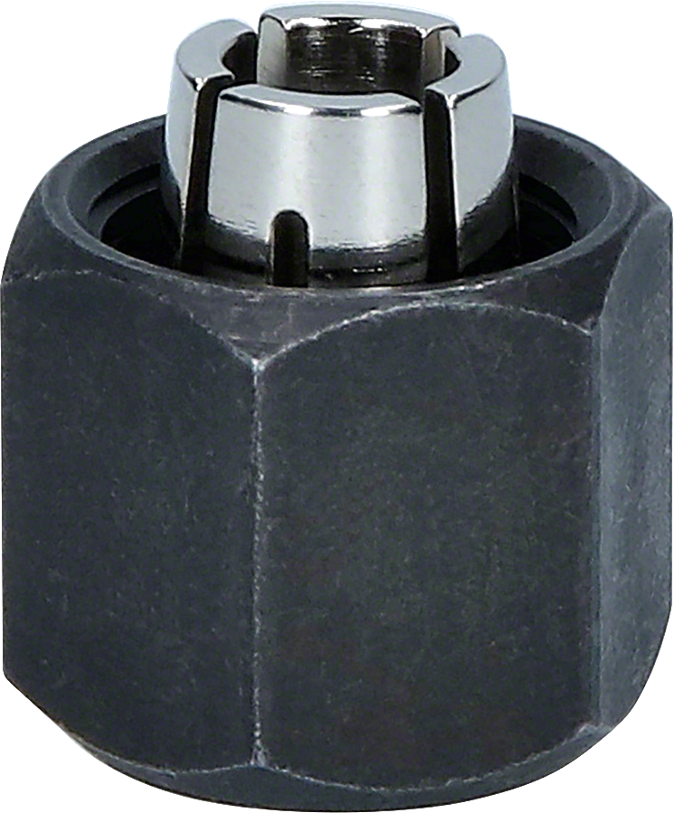 Bosch /4 英吋夾頭，附螺母，用於夾持工具。.