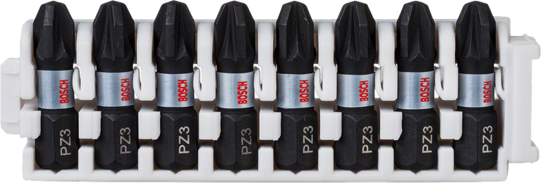 抗衝擊插入鑽頭包 (8XPZ3) Bosch衝擊控制插入鑽頭包 8XPZ3 PZ3 25 毫米。.