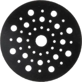 帶有多個除塵孔的Bosch砂磨墊。