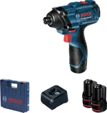 Bosch 120-LI 無線衝擊起子套裝。.