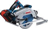 Bosch 18V-68 GC 無線圓鋸，配備 ProCORE18V 電池。.