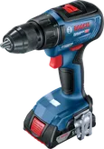 BoschGSR 18V-50 無線電鑽，配備 2.0Ah 電池。