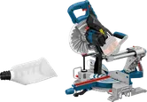 Bosch 18V-216 無線滑動斜切鋸。