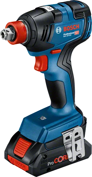 Bosch GDX 18V-200 無線衝擊起子機，ProCORE 電池。.