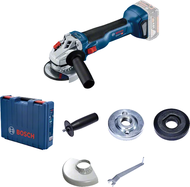 Bosch無線角磨機 GWS 18V-10 附外殼和配件。.