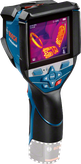 附顯示器的BoschGTC 600 C 熱成像攝影機。