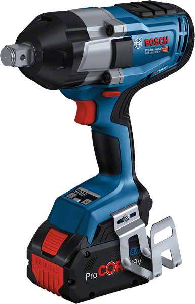 Bosch 18V-1050 H 無線衝擊扳手，適用於 M14-M24 螺栓。.