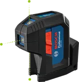 Bosch 3 G 點雷射調平工具，自動調平。.