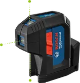 Bosch 3 G 點雷射調平工具，自動調平。.