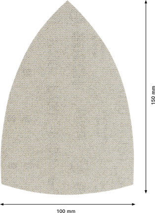 Bosch EXPERT M480 砂光網 100x150mm G100 片。.