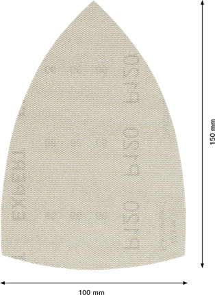 Bosch M480 砂光網片 100x150mm G120.