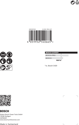 Bosch M480 砂磨網 100 x 150 毫米 10 件.