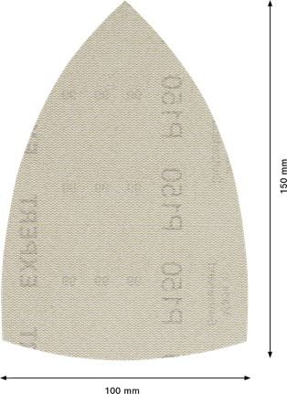 Bosch M480 砂光網片 100x150mm G150。.