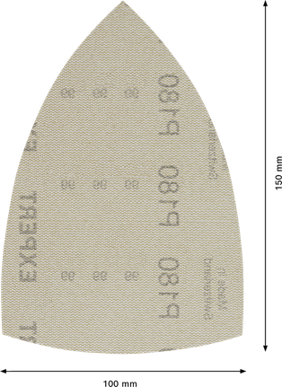 Bosch EXPERT M480 砂光網 100x150mm G 180 片。.