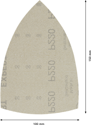 Bosch M480 砂光網片 100x150mm G220。.