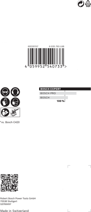 超耐久集塵砂紙-M480 砂磨網適用於軌道拋光機 80 x 133 mm,G 100,10 件 Bosch M480 砂磨網 80x133 毫米