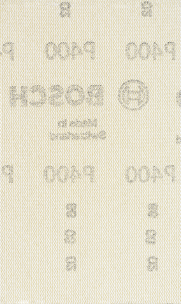 超耐久集塵砂紙-M480 砂磨網適用於軌道拋光機 80 x 133 mm,G 400,10 件 Bosch M480 砂磨網 400 粒度,適用於軌道式砂磨機