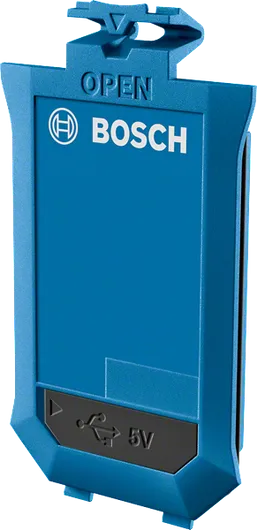 附 USB 充電的Bosch BA 3.7V 1.0Ah 電池組。.