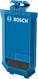 附 USB 充電的Bosch BA 3.7V 1.0Ah 電池組。.