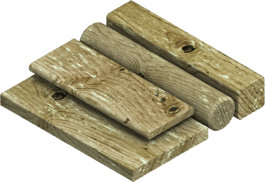 壓力處理木材