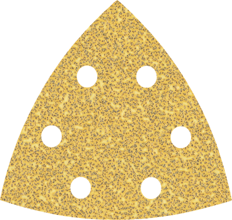 Bosch EXPERT C470 三角洲砂紙 93 毫米，粒度 40。.