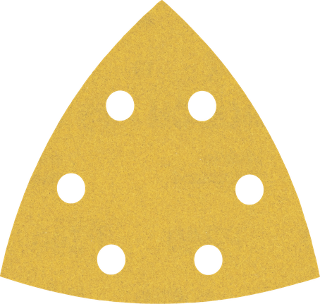 Bosch C470 砂紙三角片 6 孔。.