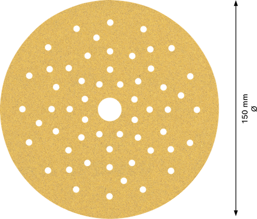 Bosch C470 多孔砂紙盤 150 毫米 G100。.