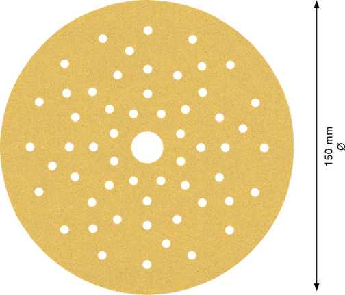 Bosch C470 砂紙 150 毫米多孔盤。.