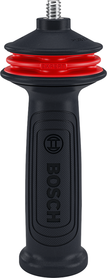 Bosch振動控製手柄 M10，黑色，帶紅色環。.