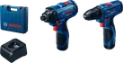 Bosch組合套件 GSR 120-LI 和 GDR 120-LI 附外殼。.