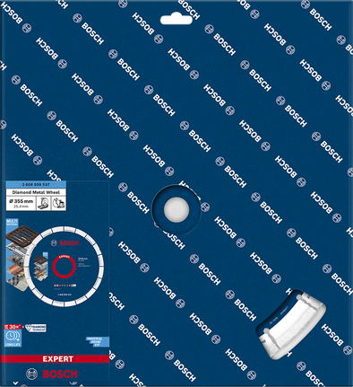 超耐久鑽石金屬切片專業款大尺寸 355 x 25.4 mm Bosch鑽石金屬輪 355 毫米。.
