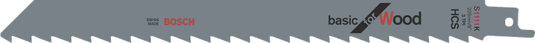 BoschT111K 曲線鋸鋸片，用於木材切割。.