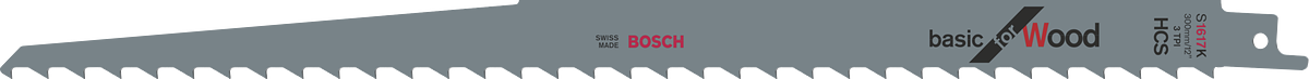 Bosch往復鋸片 S 1617 K,適用於木材。.