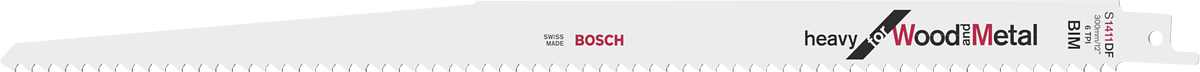 Bosch BIM S 1156 XHM 往復鋸片，適用於木材和金屬。.