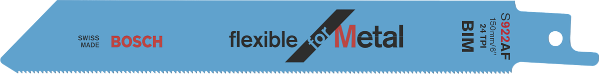 BoschS922AF 往復鋸片，適用於金屬。.