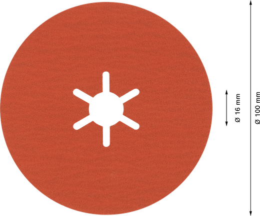 Bosch R782 Prisma 陶瓷纖維盤 100mm G120.