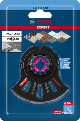 Bosch ACZ 105 ET 分段鋸片。.