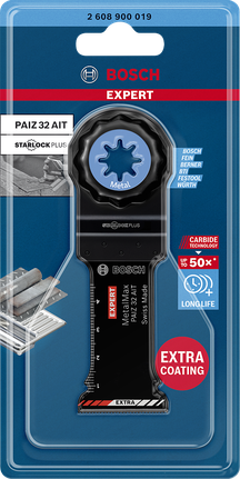 EXPERT MetalMax PAIZ 32 AIT 多功能工具刀片 50 x 32 公釐 Bosch MetalMax 多功能工具刀片 50 x 32 毫米.