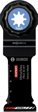 EXPERT MetalMax PAIZ 32 AIT 多功能工具刀片 50 x 32 公釐 Bosch EXPERT MetalMax PAIZ 32 AIT 硬質合金多功能刀片。.